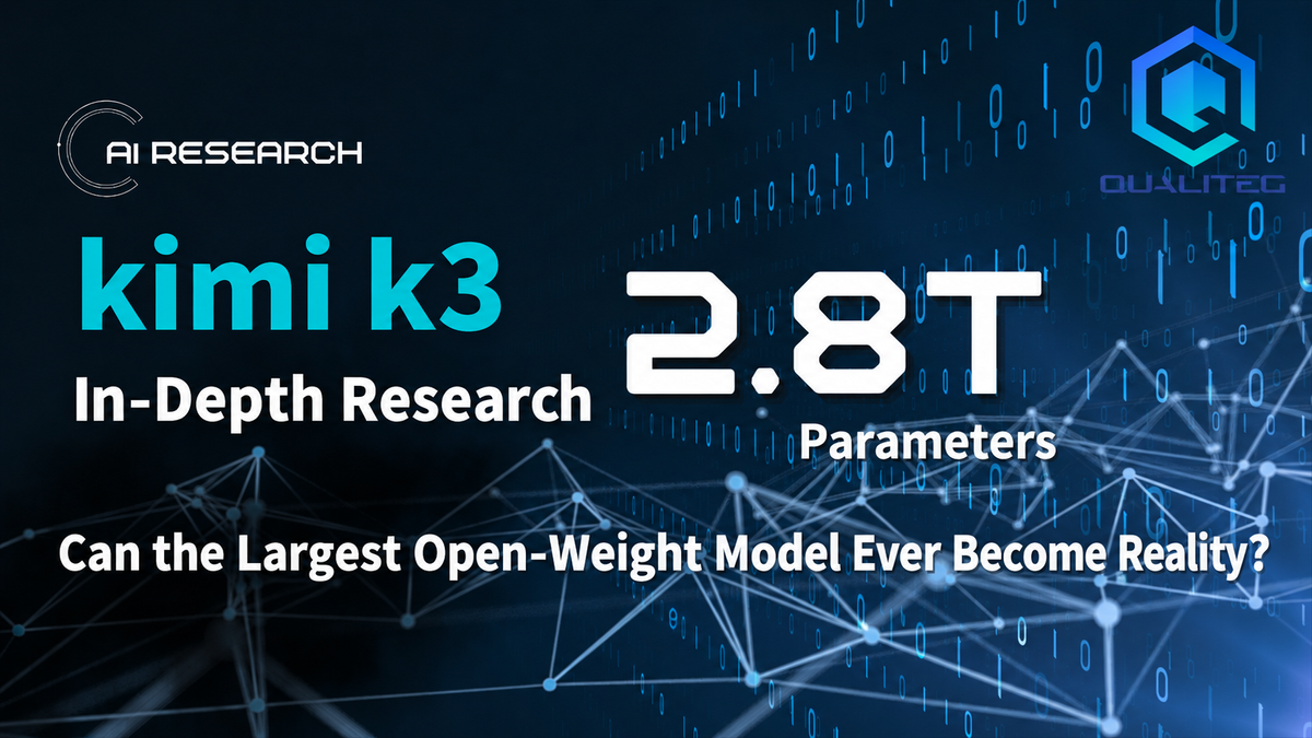 Kimi K3 Deep Dive — 2.8T Parameters: Will the "Largest Open Weights in History" Materialize?