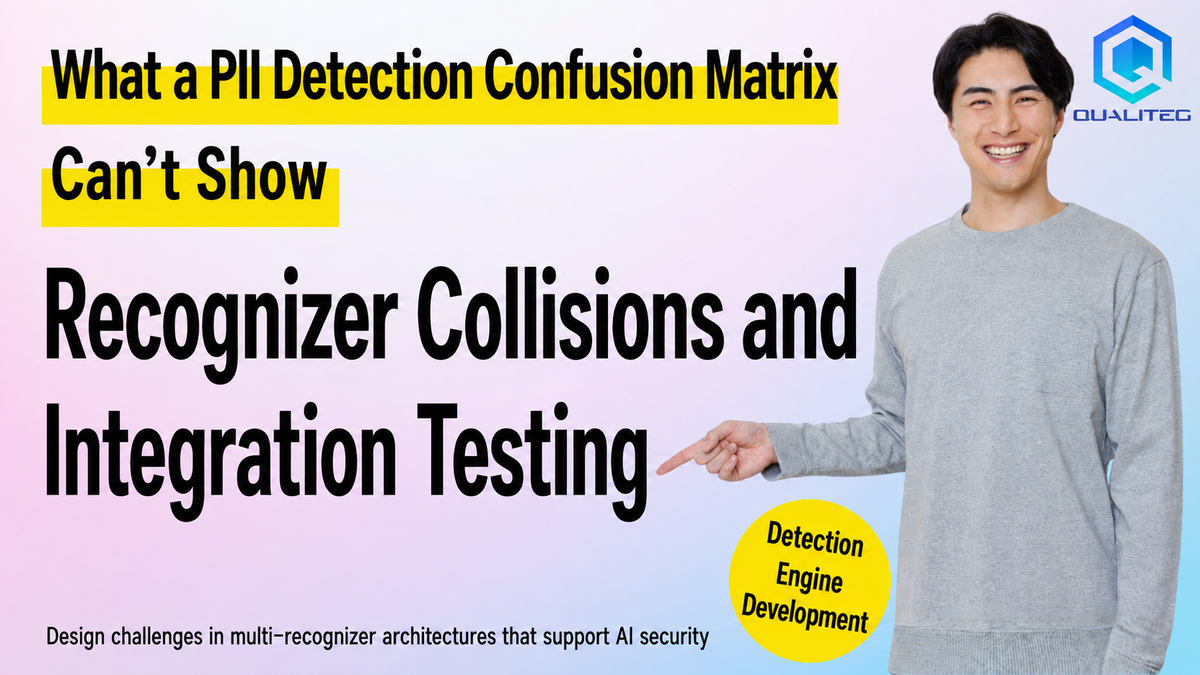 What the Confusion Matrix Doesn't Show in PII Detection: Cross-Recognizer Collisions and Integration Testing