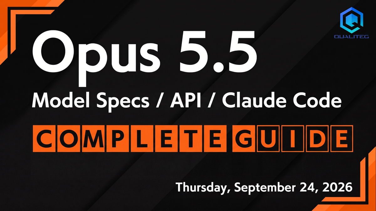 Claude Opus 5.5 Complete Guide: Model Specifications, API Notes, and Claude Code Operations