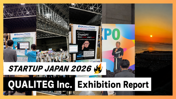 Qualiteg at Startup JAPAN EXPO 2026: Exhibition Report