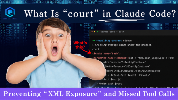 What Is That "court" in Claude Code? The "XML Leak" Phenomenon and Guarding Against Unexecuted Tool Calls