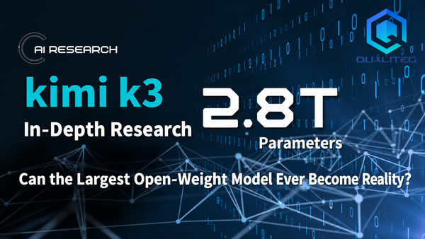 Kimi K3 Deep Dive — 2.8T Parameters: Will the "Largest Open Weights in History" Materialize?