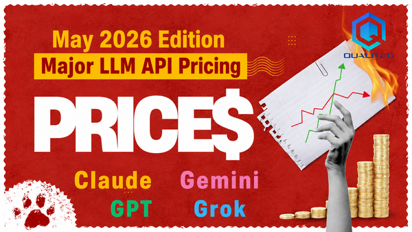 LLM API Pricing: Claude / GPT / Gemini / Grok Compared (as of May 13, 2026)