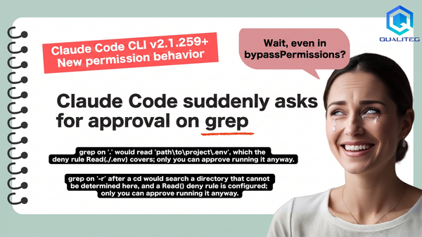 Claude Code Suddenly Asks for Approval on grep: v2.1.259 Now Applies Read Deny Rules to Bash grep